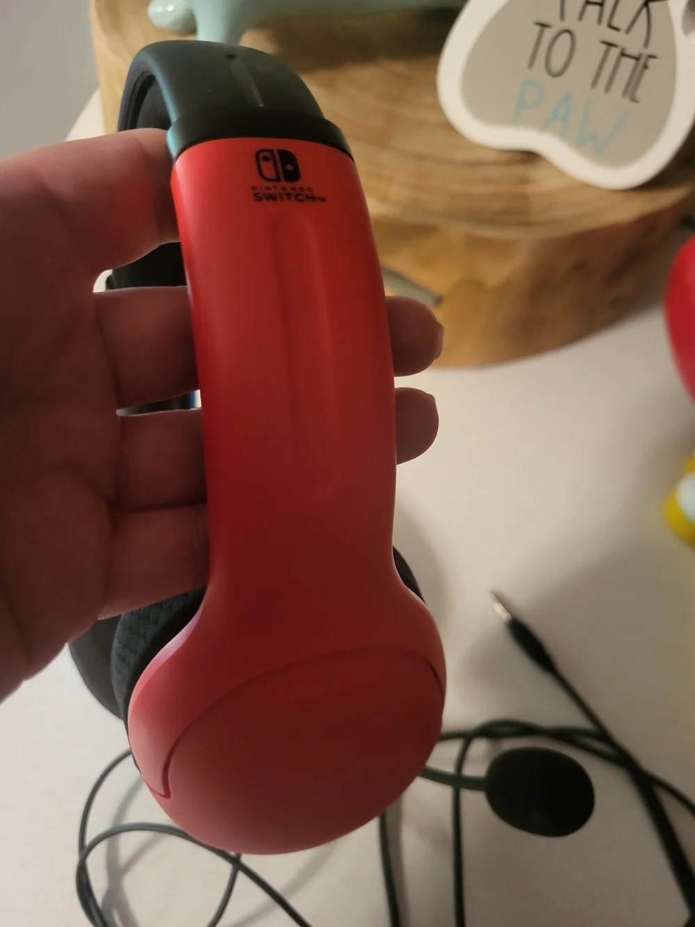 Nintendo Switch Wired Gaming Headset  Airlite Red/Blue